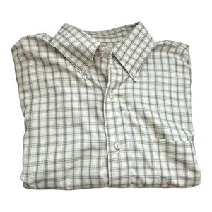 Brooks Brothers The Original Polo Classic Fit 100% Cotton Dress Shirt Size M